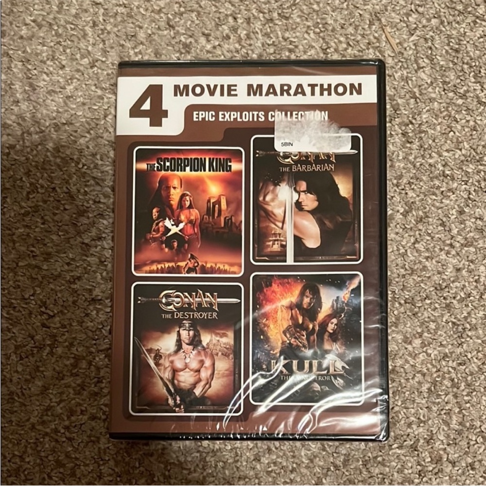 4 Movie Marathon: Epic Exploits Collection DVD